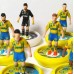 Subbuteo Andrew Table Soccer Juventus 2017-18 away kit on WSB Professional bases